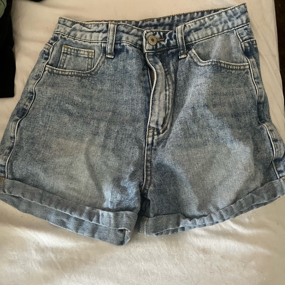 Blue shorts